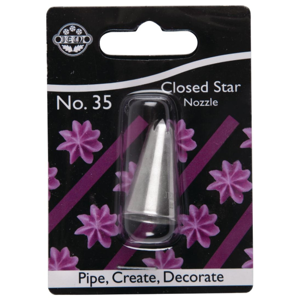 PME Closed Star Piping Nozzle 4mm GL242