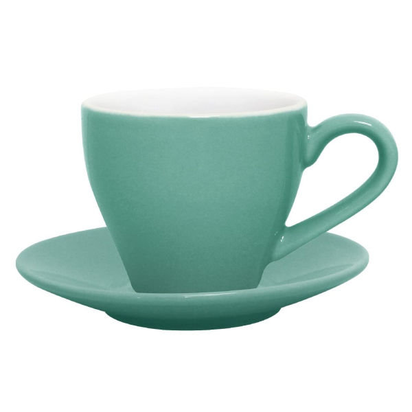 Olympia Cafe Espresso Cups Aqua 100ml 3.5oz GL459