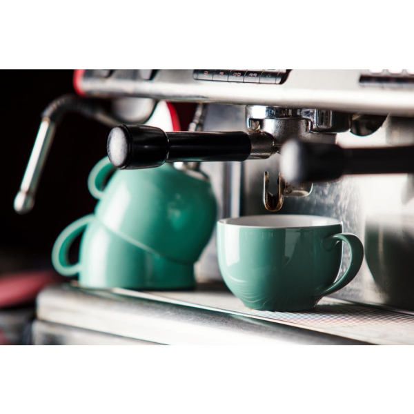 Olympia Cafe Coffee Cups Aqua 228ml 8oz GL460