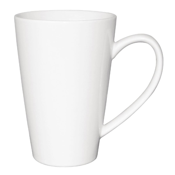 Olympia Cafe Latte Cups White 340ml 12oz GL487