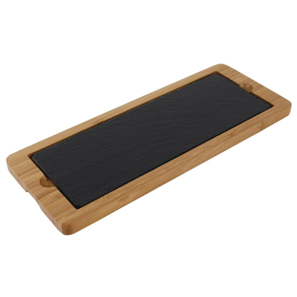 Olympia Wooden Base for Slate Platter 330 x 130mm GM258