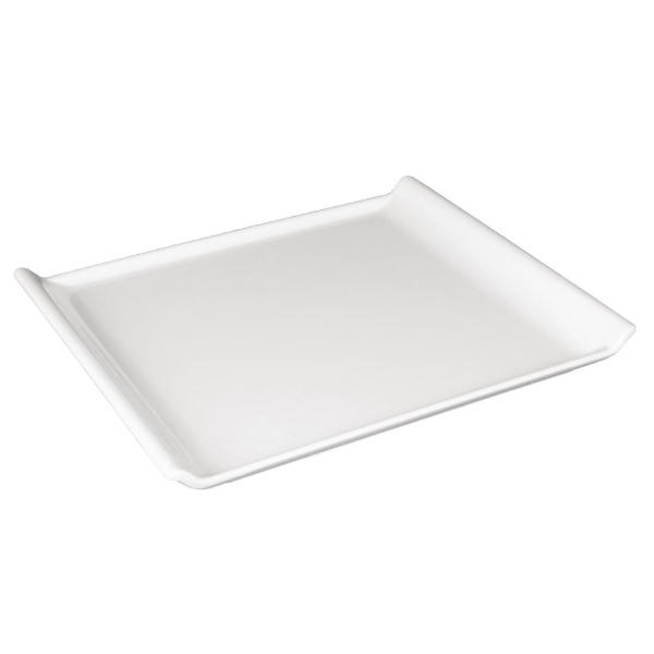 Kristallon Melamine Platter White 300 x 250mm GM283