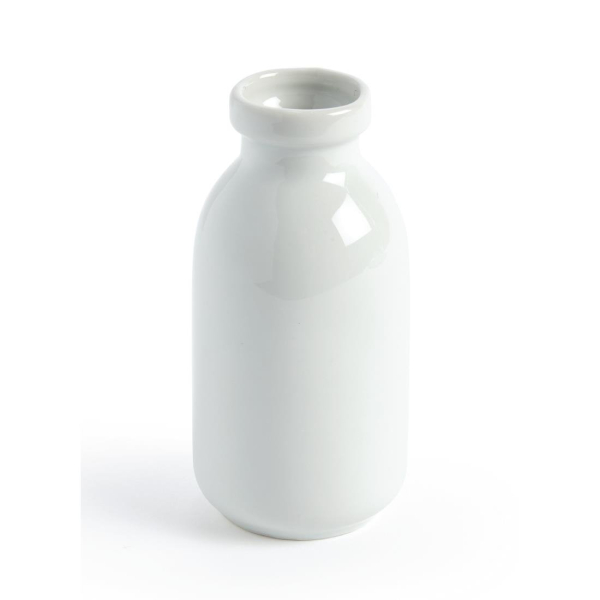 Olympia White Mini Milk Bottle 145ml GM368