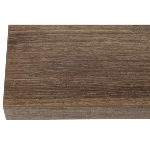 Bolero Pre-drilled Square Table Top Rustic Oak 700mm GR330
