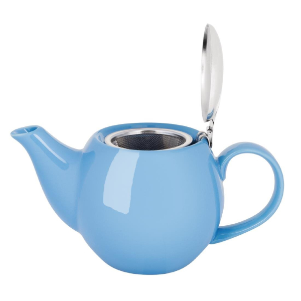Olympia Cafe Teapot 510ml Blue HC409
