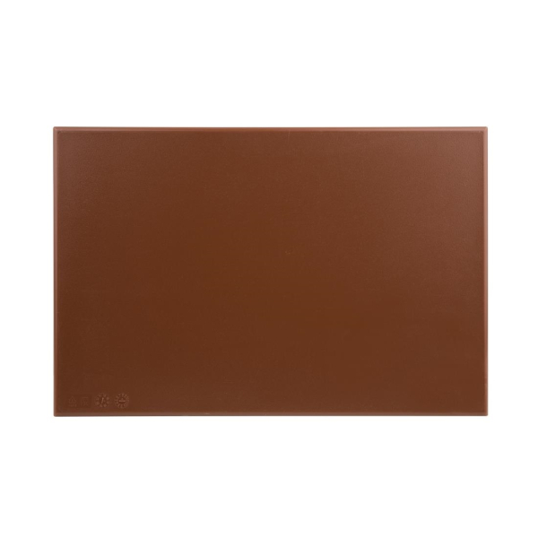 Hygiplas High Density Brown Chopping Board Standard J004