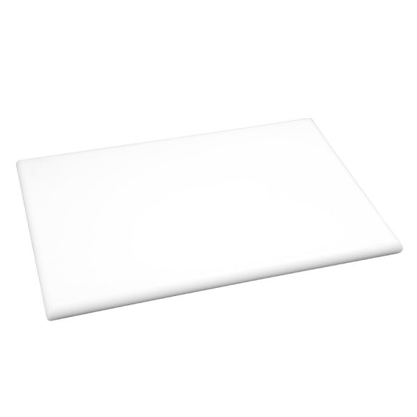 Hygiplas Extra Thick High Density White Chopping Board J038