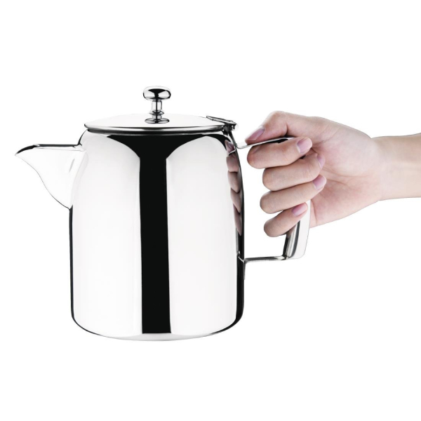 Olympia Cosmos Stainless Steel Teapot 1.4Ltr J324