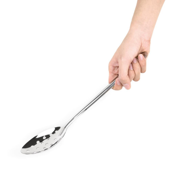 Vogue Stainless Steel Perforated Serving Spoon J640