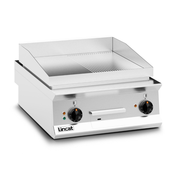 Lincat OE8205_R Opus 800 Electric Countertop Griddle - Ribbed Plate 
