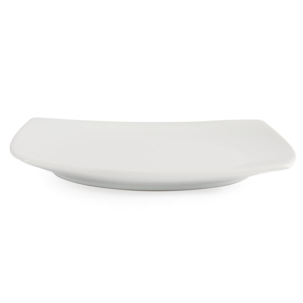 Olympia Whiteware Rounded Square Plates 185mm U169