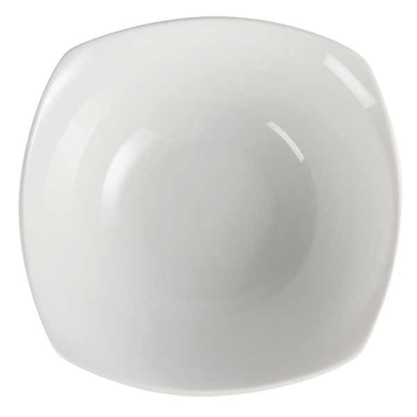 Olympia Whiteware Rounded Square Bowls 220mm U175