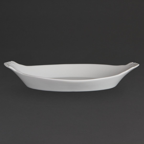 Olympia Whiteware Oval Eared Dishes 320x 177mm W423