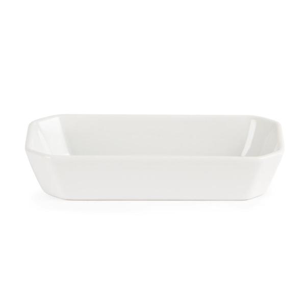 Olympia Whiteware Oblong Hors d'Oeuvre Dishes 185mm W425