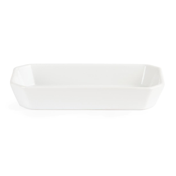 Olympia Whiteware Oblong Hors d'Oeuvre Dishes 235x 122mm W438