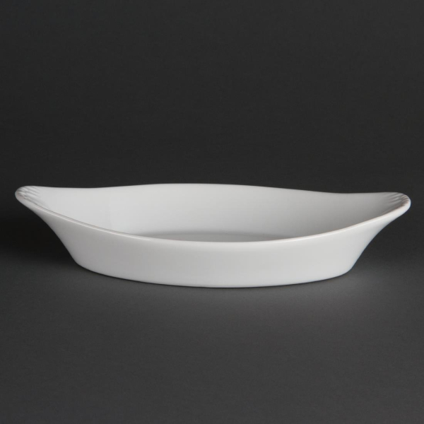 Olympia Whiteware Oval Eared Dishes 262mm W440