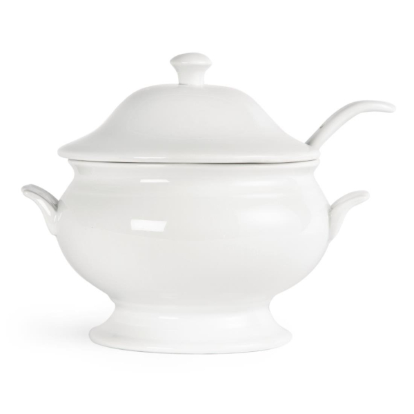 Olympia Soup Tureen and Ladle 2.5Ltr 88oz Y094