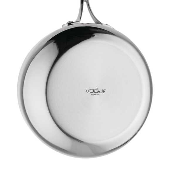 Vogue Tri Wall Flared Saute Pan 200mm Y240