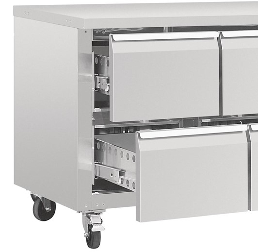 Polar U-Series Eight Drawer Gastronorm Counter Fridge DA549