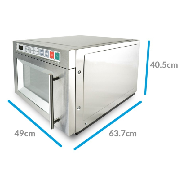 1800W Programmable Commercial Microwave Oven CMW1800