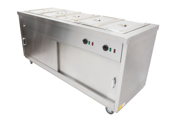 Parry Bain Marie Topped Mobile Hot Cupboard HOT18BM
