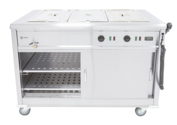 Parry Mobile Servery with Bain Marie Top MSB12