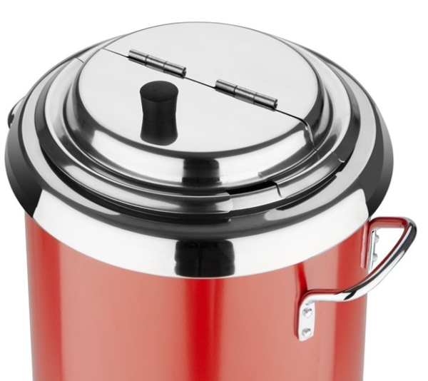 Buffalo Red Soup Kettle with Handles GH227