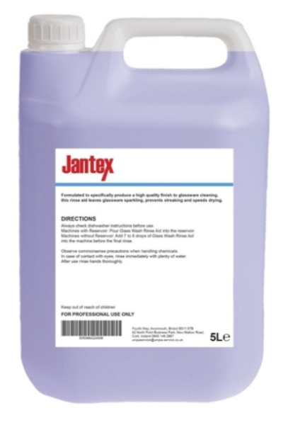 Jantex Glass Wash Rinse Aid CF979