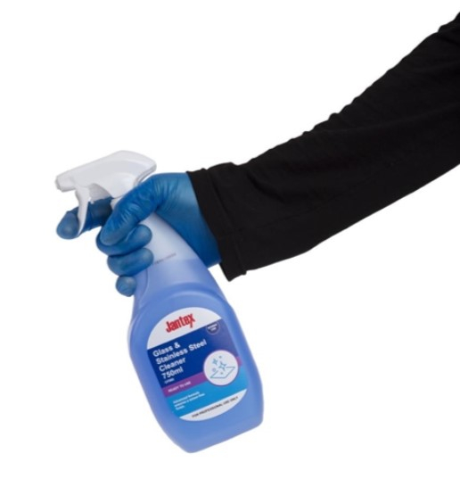 Jantex Glass and Stainless Steel Cleaner 750ml CF980