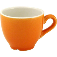 Churchill New Horizons Colour Glaze Espresso Cups Orange 85ml M793