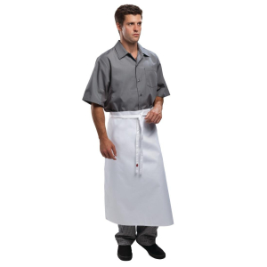 Chef Works Long Four Way Waist Apron White A925