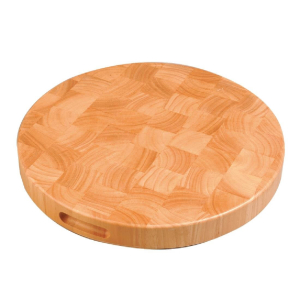 Vogue Round Wooden Chopping Board C488