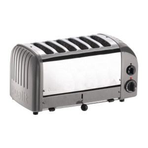 Dualit 6 Slice Vario Toaster Metallic Silver 60147 CD336