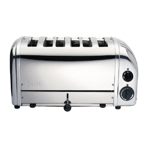 Dualit Bun Toaster 6 Bun Metallic Silver 61028 CD388