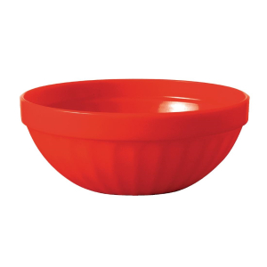 Kristallon Polycarbonate Bowls Red 102mm CE277