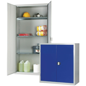 Standard Cupboard 1 Shelf Blue Doors CF804