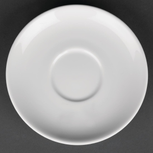 Royal Porcelain Classic White Tea Cup Saucers 150mm CG035