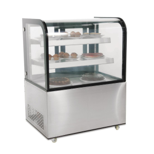 Polar CG841 Deli Display with Curved Glass 270 Litre