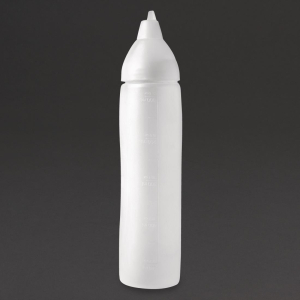Araven Clear Non-Drip Sauce Bottle 17oz CW112