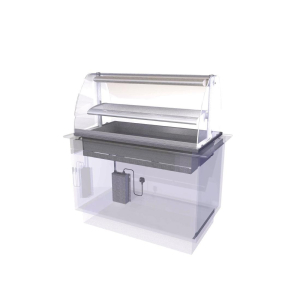 Designline Drop In Heated Serve Over Counter HDL4 CW617