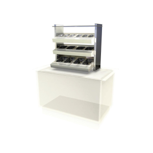 Kubus Drop In Ambient Cutlery/Condiment Unit KCCU2 CW625