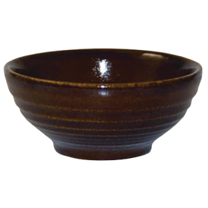Churchill Bit on the Side Brown Ripple Snack Bowls 102mm DL409