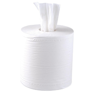 Jantex Centrefeed White Rolls 2ply 6 Pack DL920