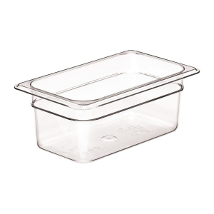 Cambro Polycarbonate 1/4 Gastronorm Pan 100mm DM715