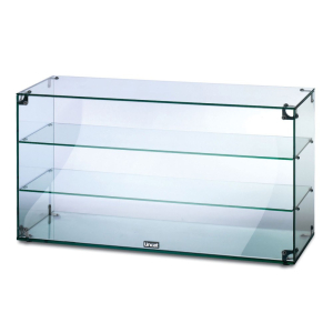 Lincat GC39 Seal Counter-top Glass Display Case - Open Back 