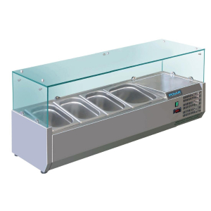 Polar Refrigerated Servery Topper 4 GN GD875