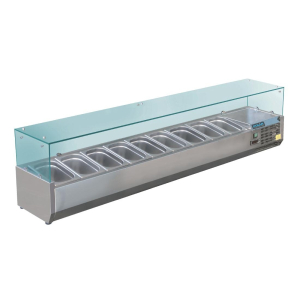 Polar Refrigerated Servery Topper 9x 1/3GN GD878