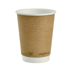 Vegware Compostable Hot Cups 340ml / 12oz GH021