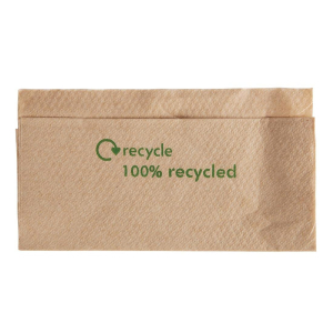 Compostable Kraft Lunch Napkins 320 x 330mm GH030