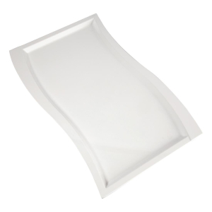 APS Wave Melamine Platter White GN 1/1 GK826